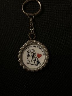 Shih Tzu Keychain