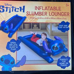 Stitch inflatable Lounger for kids