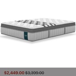 NEW KING Luxury Mattress W/ Pillows Leesa legend