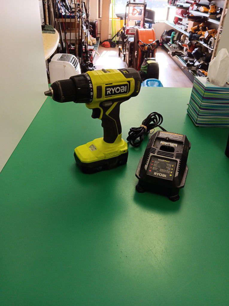 Ryobi PCL206 With Batt & Charger