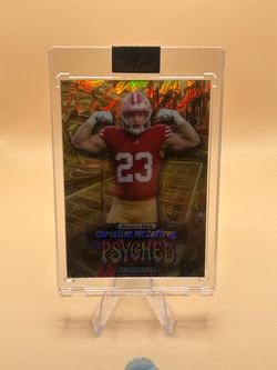 Christian McCaffrey wild card 1/1🔥