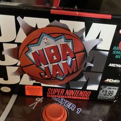 Super Nintendo NBA Jam CIB