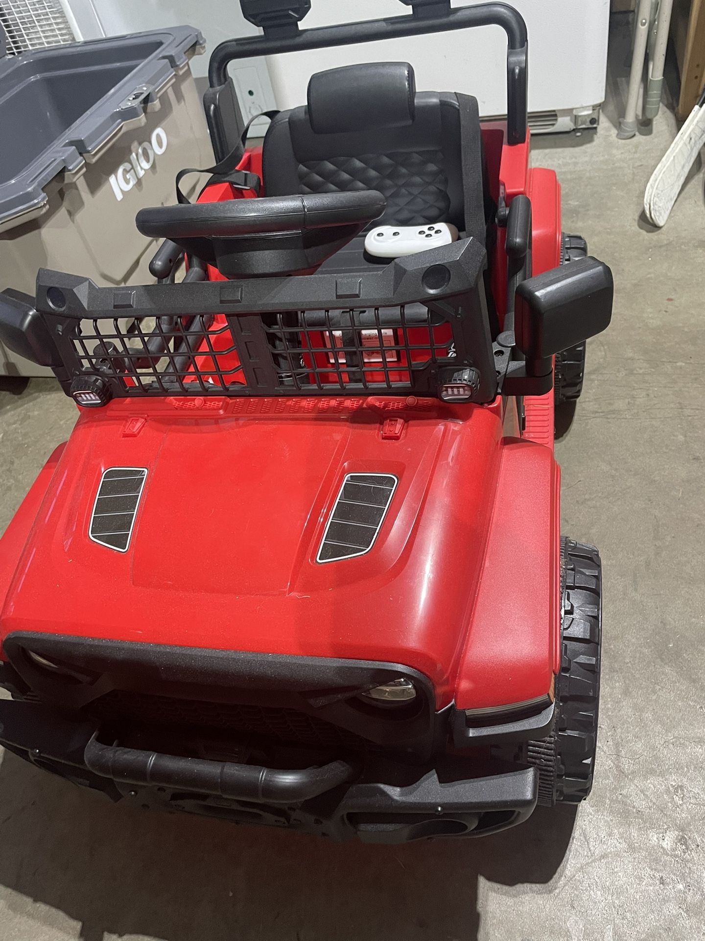 6v Kids Ride In Jeep- Remote And Manual Operation