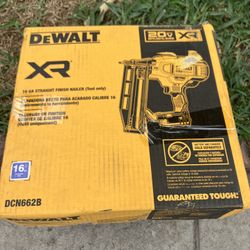 DEWALT XR 16ga Straight Finish Nailer (tool Only)