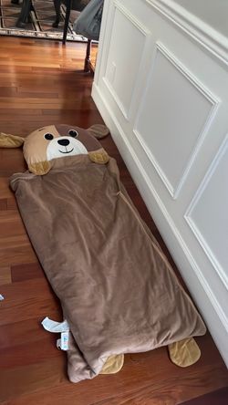 Unicorn & Robot Nap Mat,Sleeping Bag With Reusable Pillow.