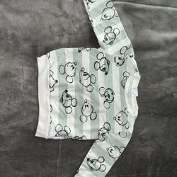 Disney Junior Mickey Mouse Toddler Sweatshirt – 18M – Striped All-Over Print