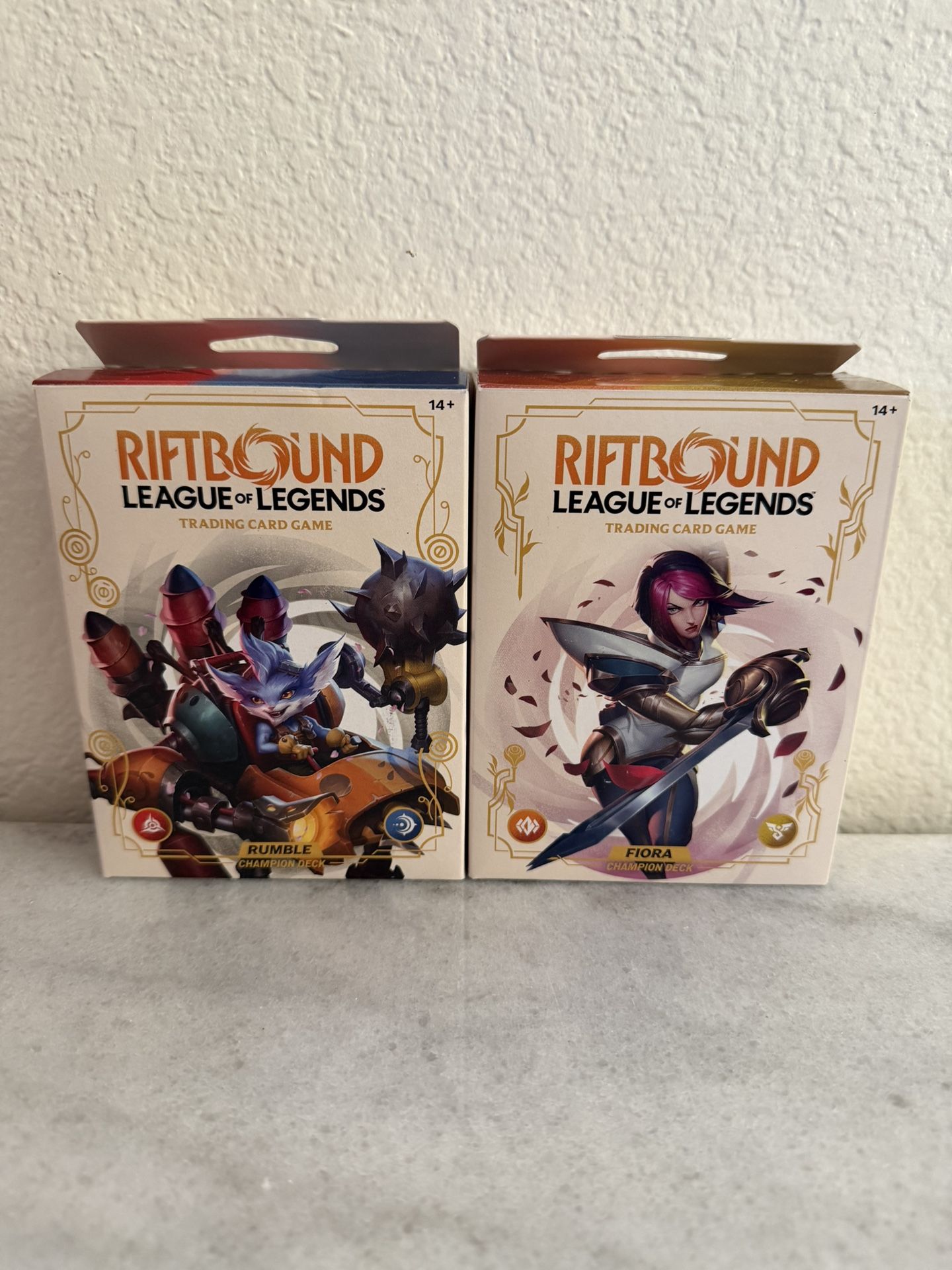 Riftbound League of Legends Starter Deck Fiora & Rumble
