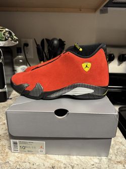 Nike Air Jordan Retro 14 Ferrari Size (sz) 10.5 