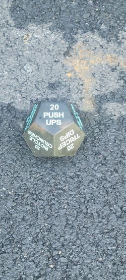 Exercise Dice Cash or Zelle