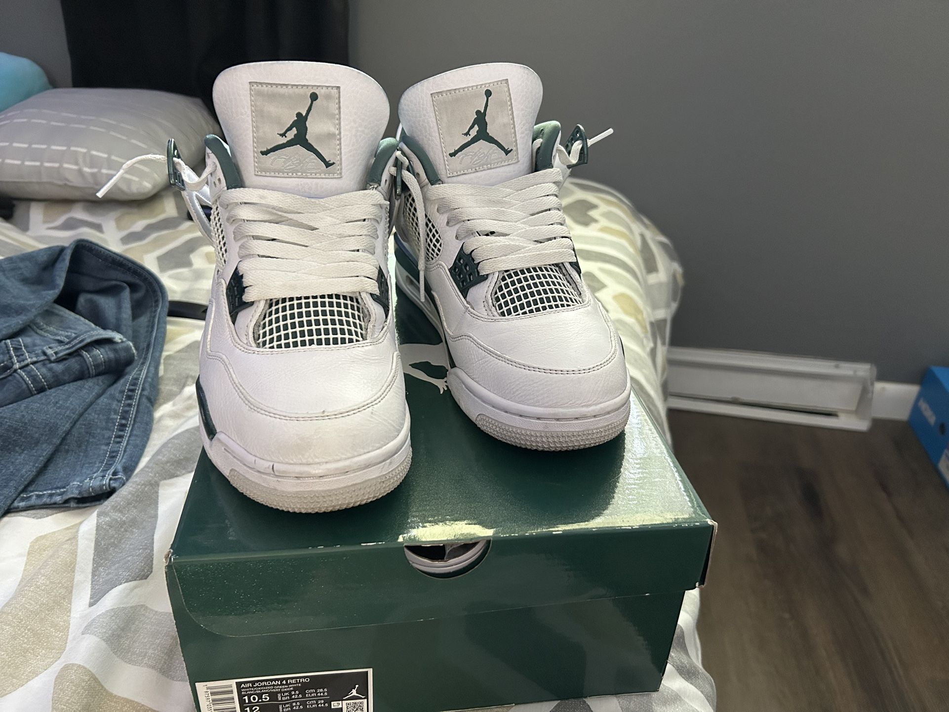 Jordan 4 oxidized green