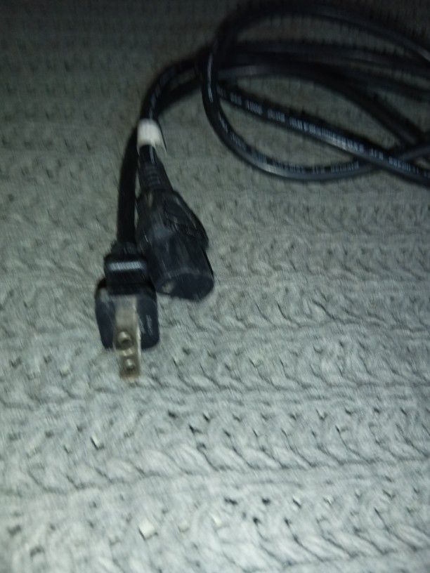 6 Ft 2 Prong Power Cord