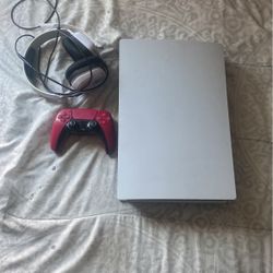 Ps5, Headset, 5+ Games On Digital 