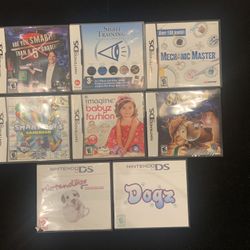 Nintendo DS(Lite DSi XL 3DS 2DS)27 Games Lot SIMS COOKING MAMA NINTENDOGS DOGZ+