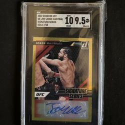 Jorge Masvidal Autograph Card