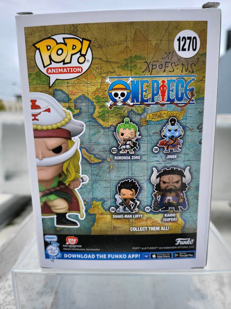 Funko Pop! One Piece Whitebeard Chase Crunhyroll Exclusive #1270