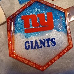 Custom NFL TEAM Coasters Made To Order