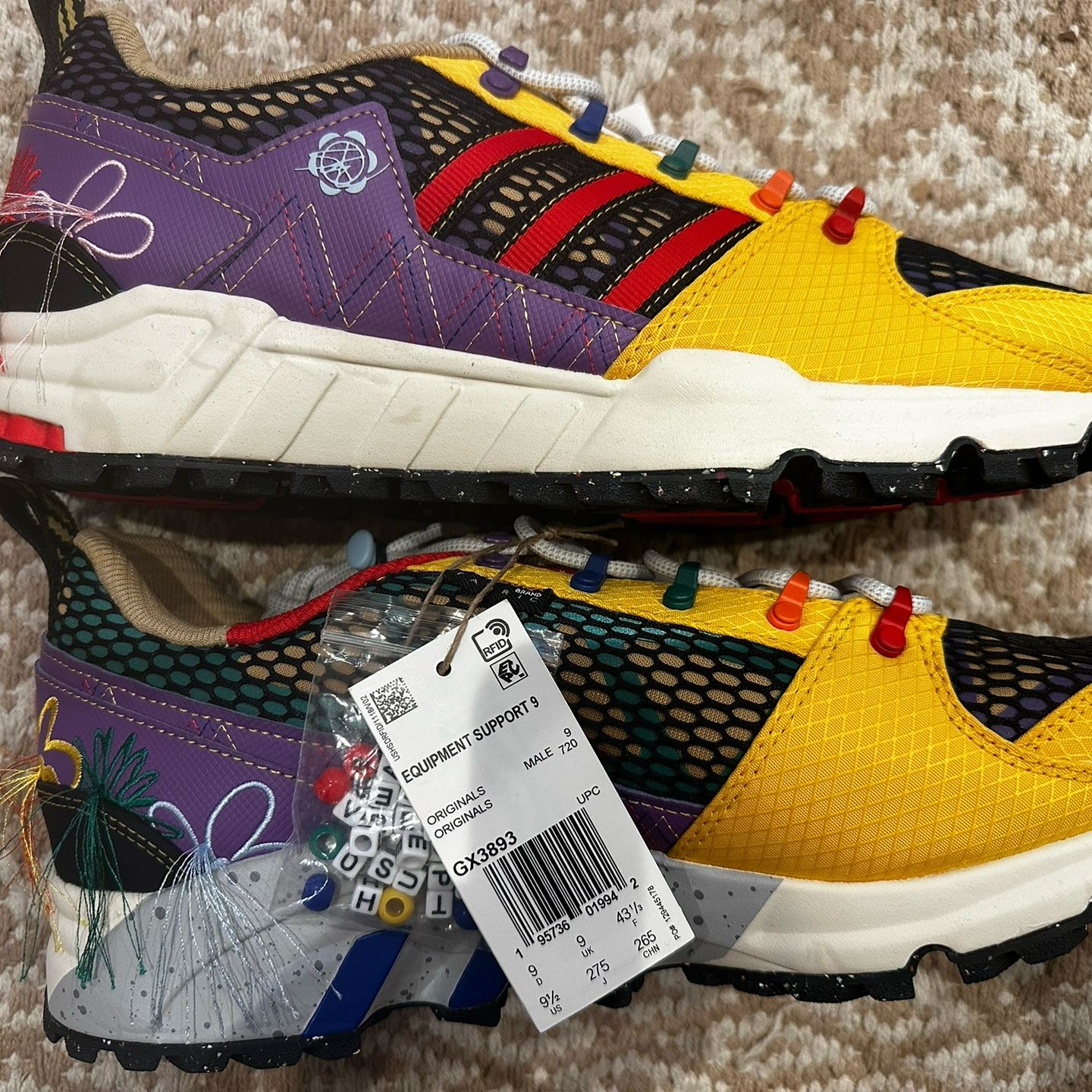 Adidas Sean Wotherspoon EQT Support 93  Gx3893 Men\'s Running Shoes. Size 9 adidas EQT Support 93 Sean Wotherspoon US | Mercari main image 3