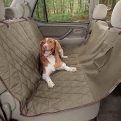 Solvit Products Smartfit Deluxe Dog Car Seat Cover Hammock (Silver Lake)