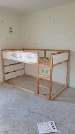 Kids IKEA Kura Bunk Bed