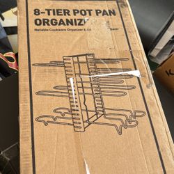 8 tier pot and pan organizer