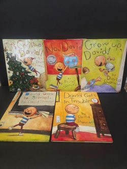 David Shannon Children's Book Set of 5