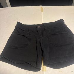 Unionbay Women's Juniors Black Denim Jean Shorts Size 5