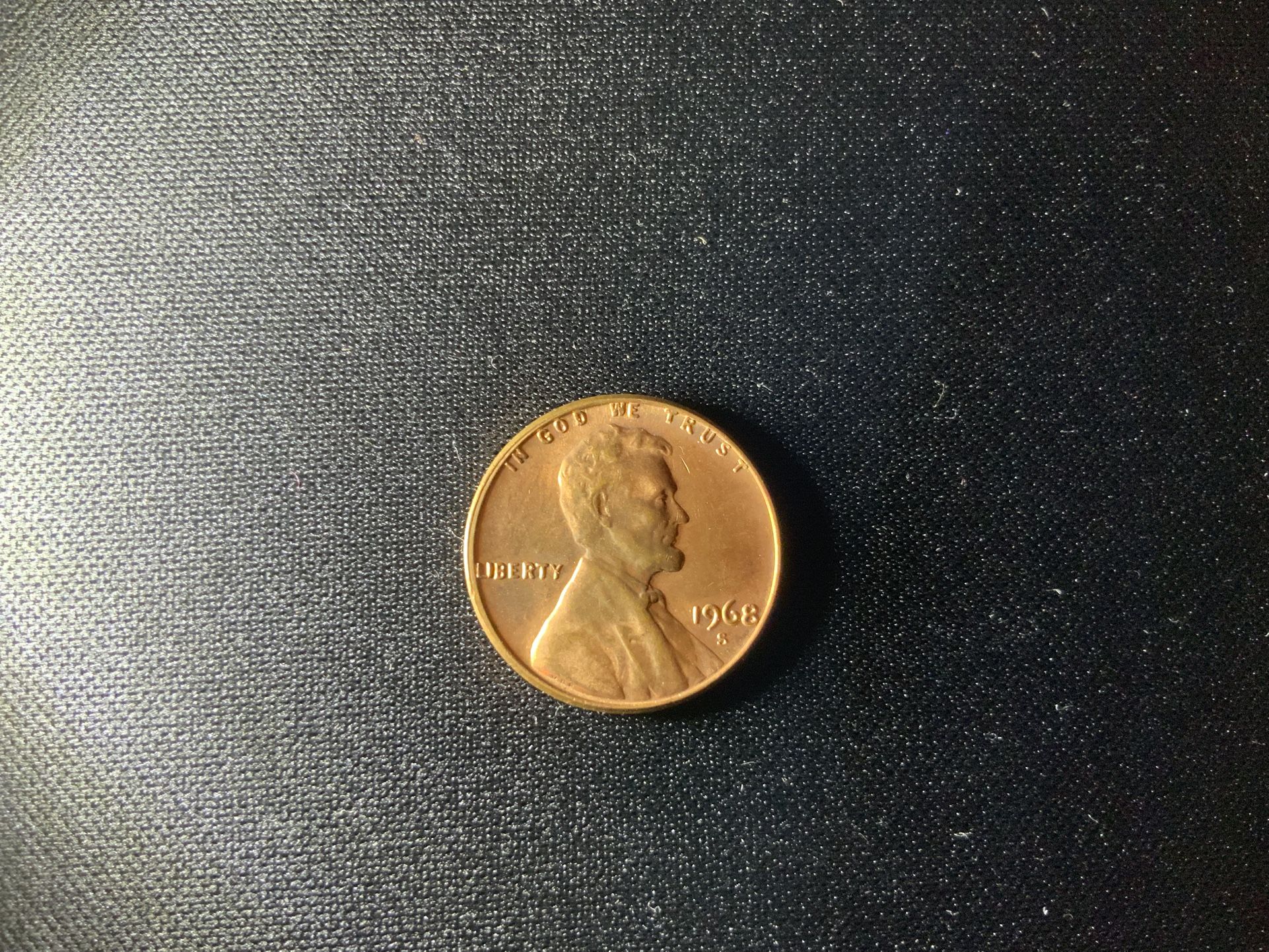 1968 Copper Penny