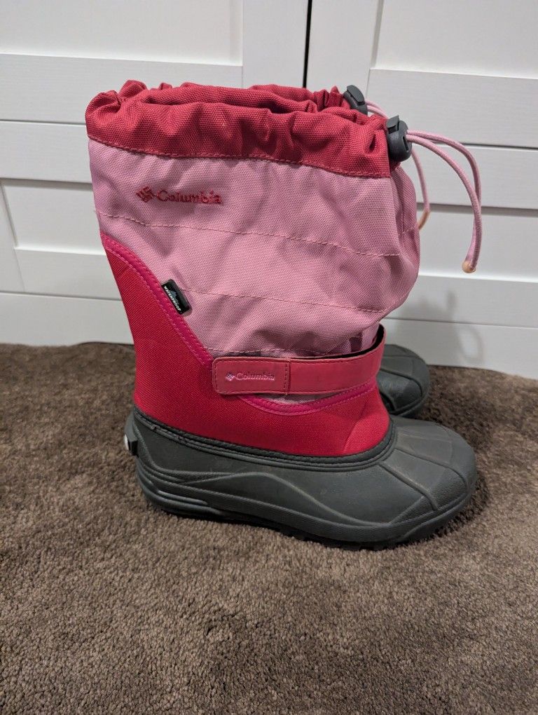 Columbia Pink Snow/Winter Boots Size 5.....$40 Cash