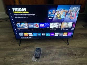 Vizio 32” Smart TV 2024 Barely Used With Remote Control $70 Firm on Price