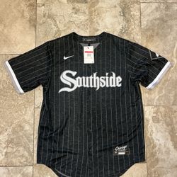 NIKE CHICAGO WHITE SOX SOUTHSIDE  JERSEY SIZE LARGE
