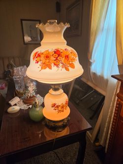 1971 L@L white hurricane lamps