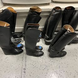 Lot Of Equestrian Tall Riding Boots Perfect For Resale Effingham Ariat Petrie