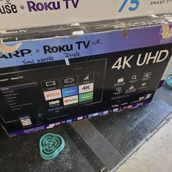 55 Inch Roku Smart TV 4k Uhd 55"