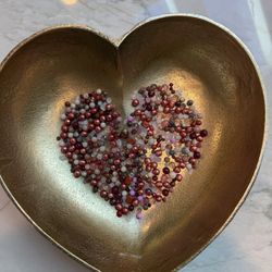 400 Of Variety Pink/red Beads 