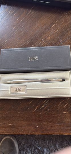 Cross Chrome Ballpoint Pen with Box