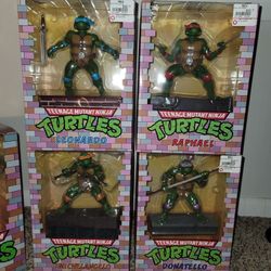 Mint PCS TMNT 1/8 Scale Statues Leo, Don and Mikey Only