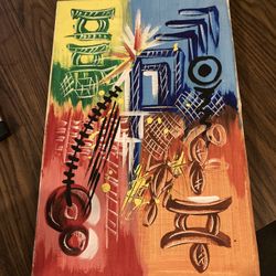 Abstract Ghanaian Artwork