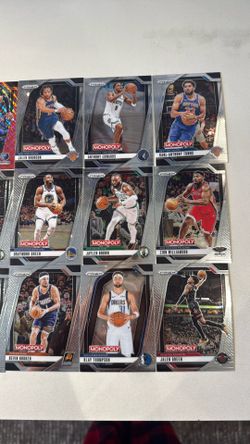 Lot Of Good Basketball Monopoly Cards 
