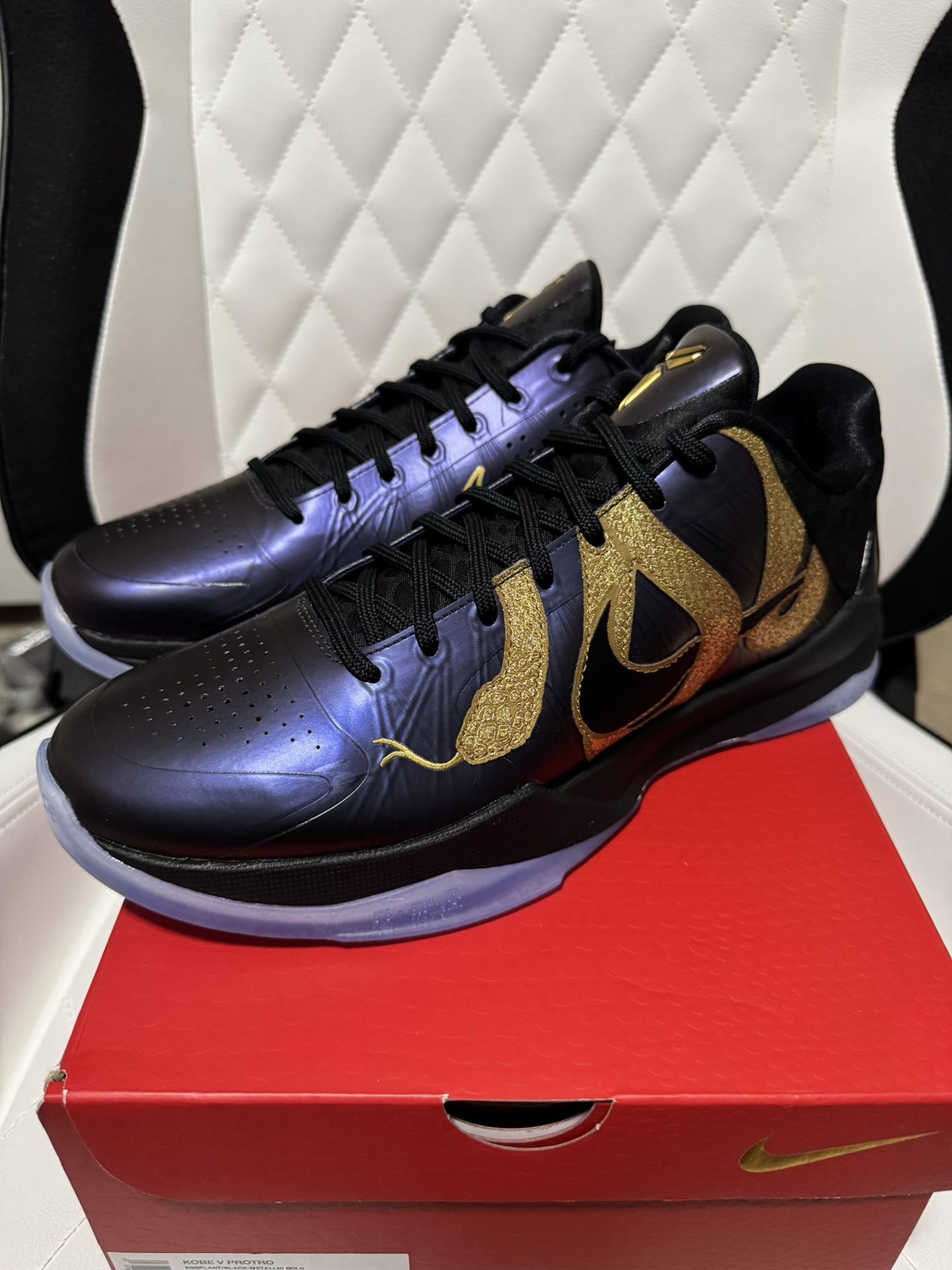 Kobe 5 Protro Eggplant Men’s Size 10.5