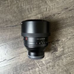 G Master Sony 85mm FE 1.4