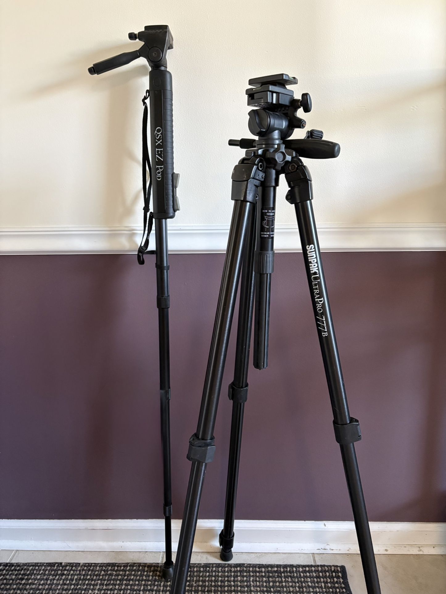 Monopod and/or Tripod