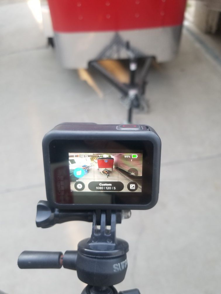 GoPro Hero 8 with acessories and extra battery