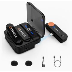 2.4G Dual Channel Mini Wireless Microphone