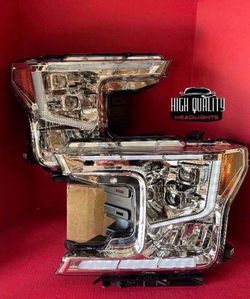 Ford F150. 2018. 2020 Headlights.