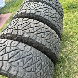 LT34-12.5-R18” Nitto Ridge Grappler Tires 
