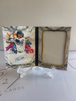 2025 Topps Inception - Book Bobby Witt Jr. #IARB-BW Auto Relic Book Card /25