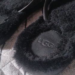 UGG Fuzzy Flip Flops