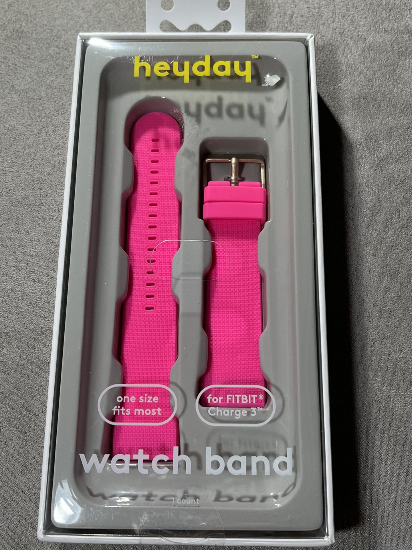 Silicone Fitbit Charge 3 Watch Band 