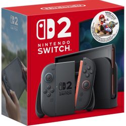 Trade  Read Description NEW Nintendo Switch 2 Handheld Console System with Mario Kart World Bundle