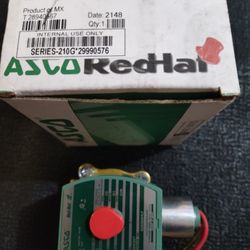 REDHAT 120/60, 110/50 Brass Solenoid Valve, Normally Closed, 1/2" Pipe Size

